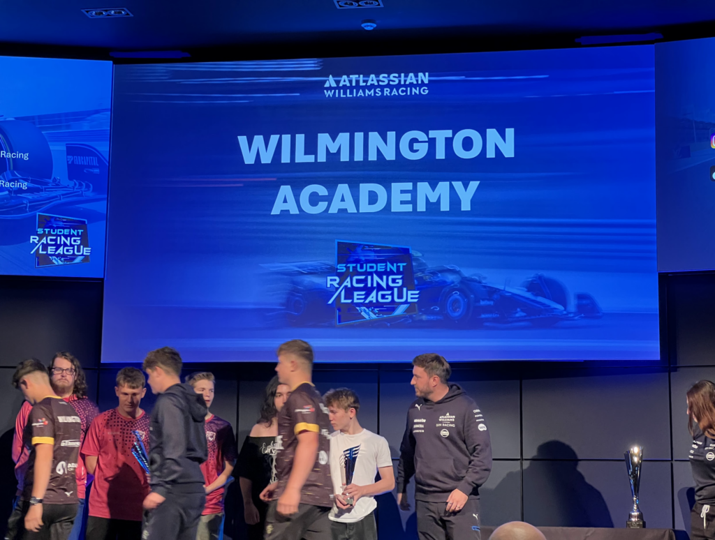 Leigh Academy Wilmington at award ceremony